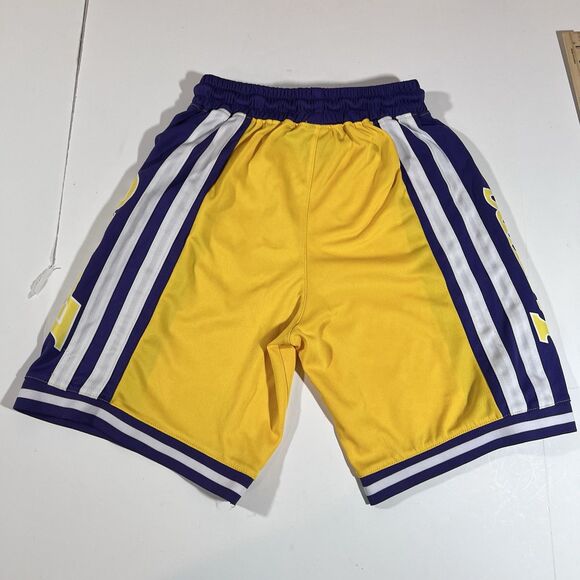 Los Angeles Lakers NBA Basketball Athletic Shorts Size Small - Picture 6 of 6